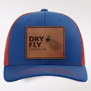 Dry Fly Classic Leather Patch Trucker Hat